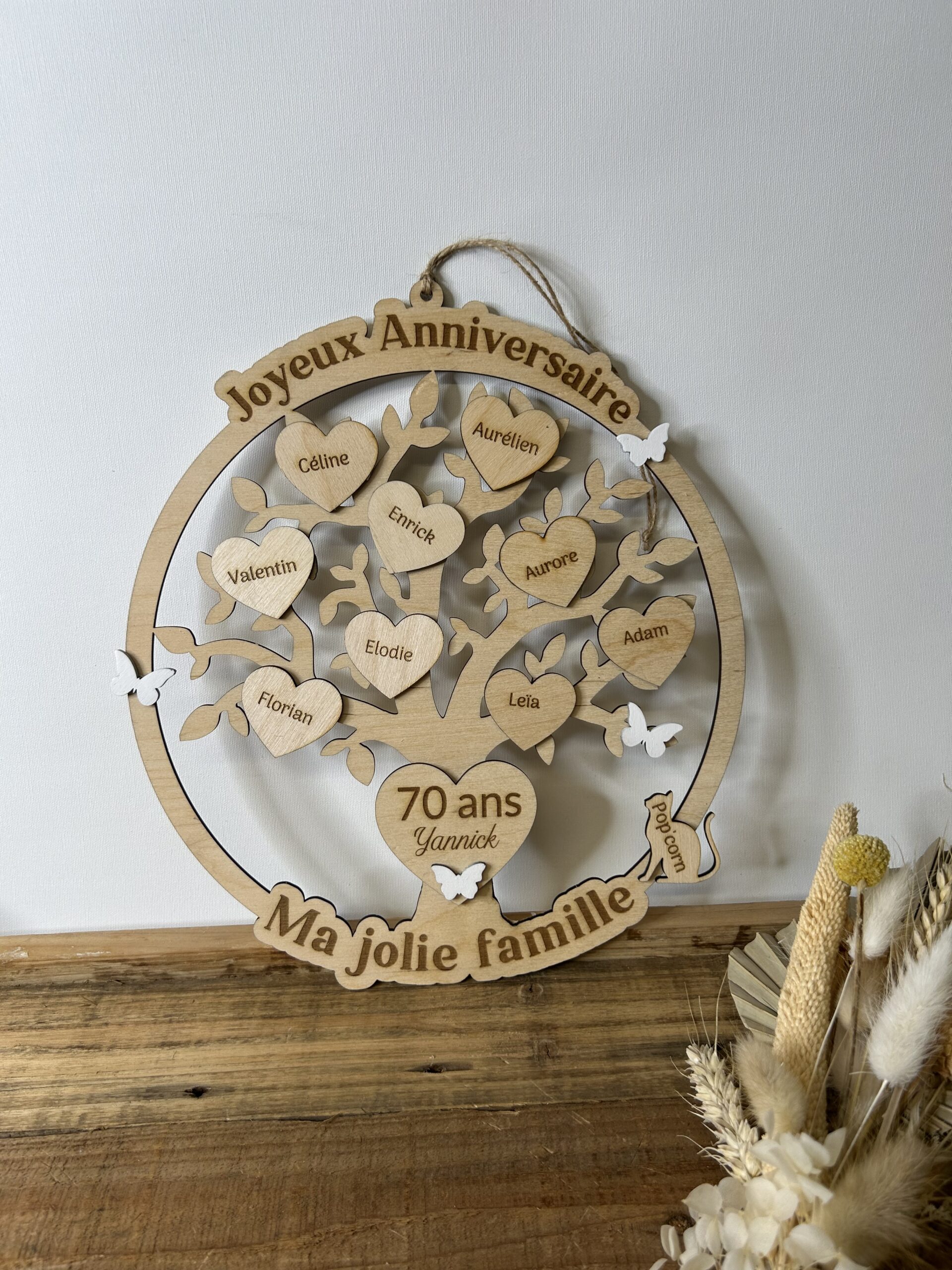 arbre de vie prénom à personnaliser