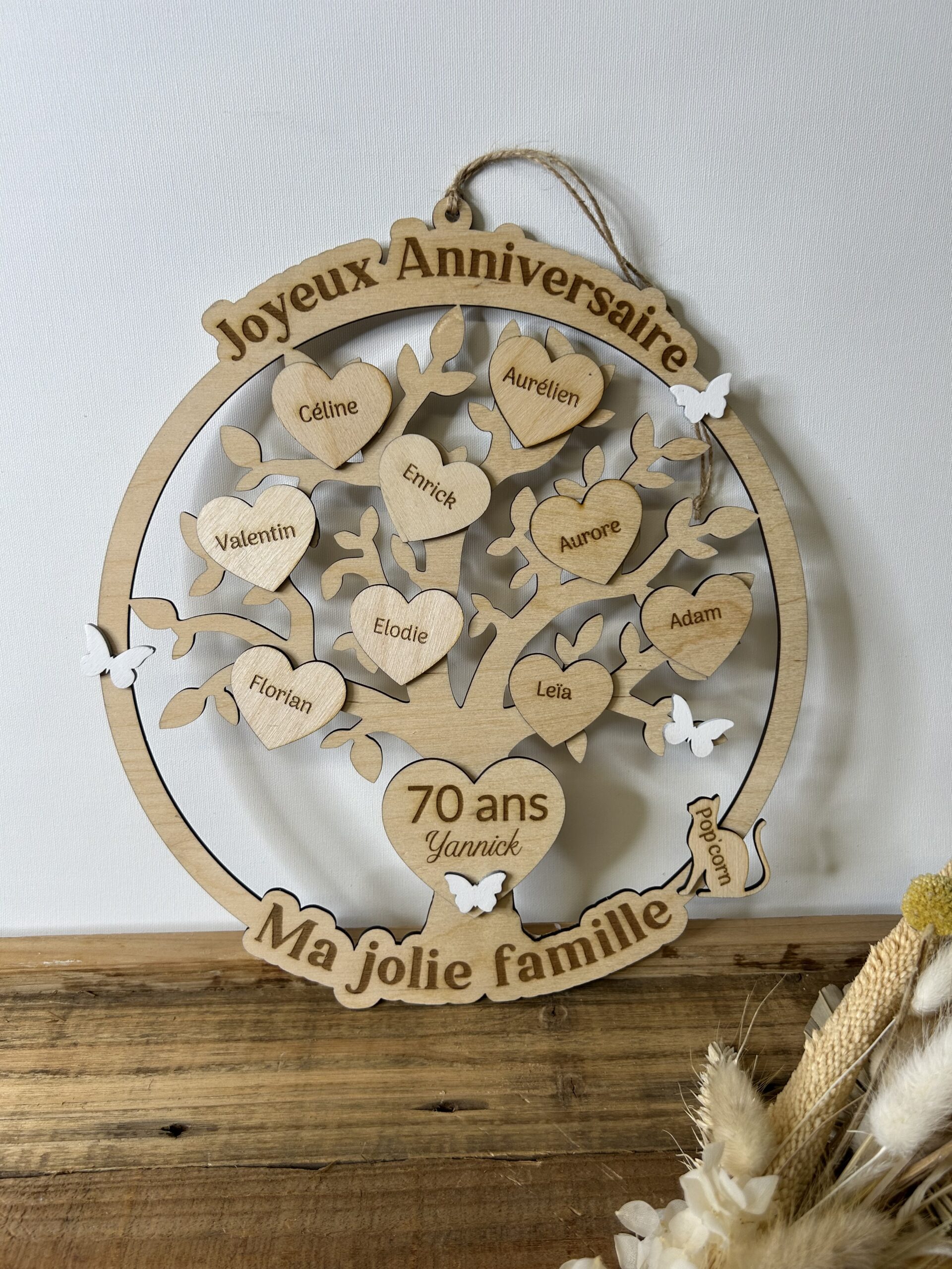 arbre de vie prénom à personnaliser