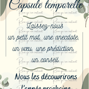 affiche capsule temporelle thème citrus (copie)