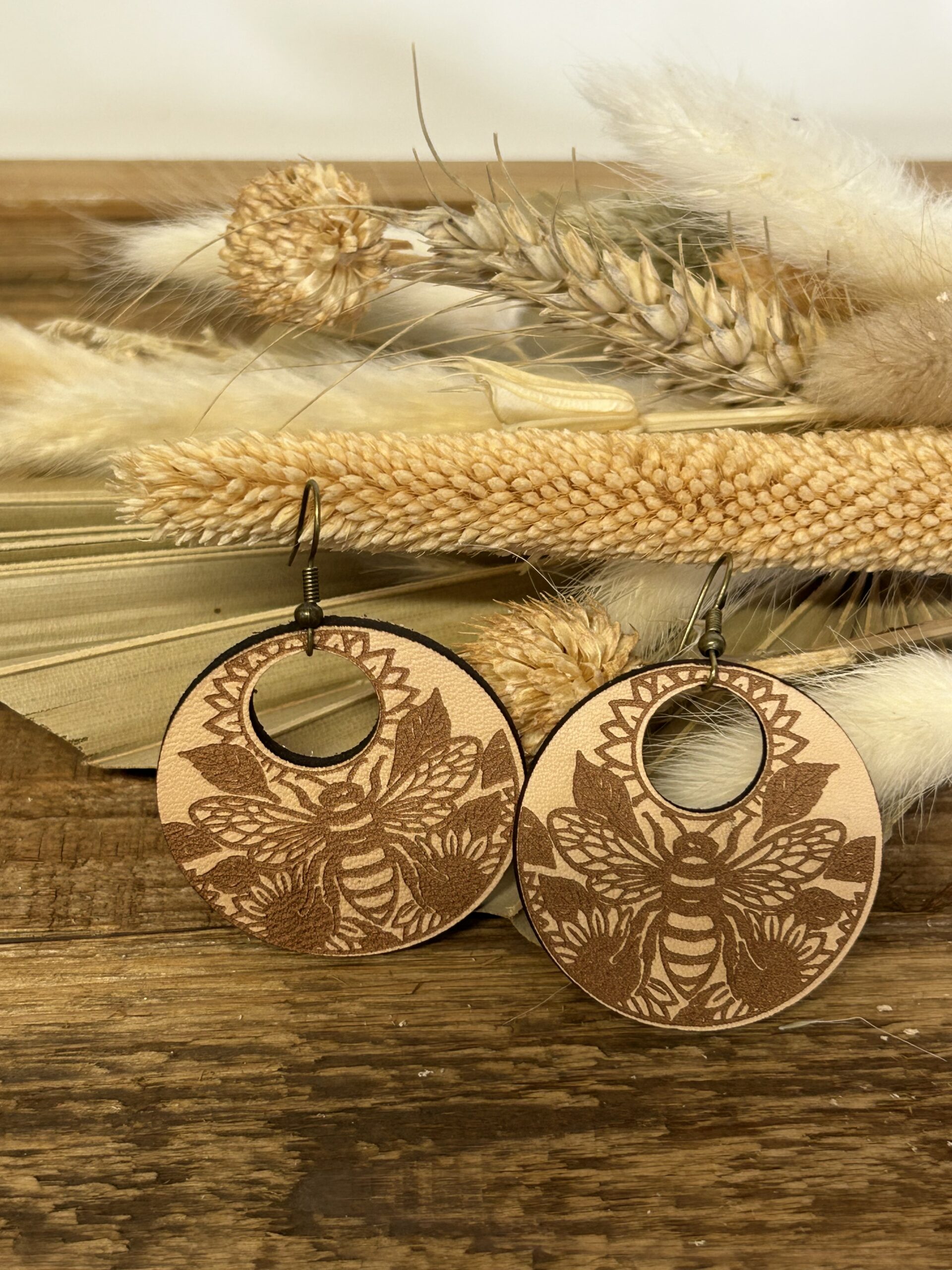 boucles d'oreilles grues en origami gris et vert (copie)