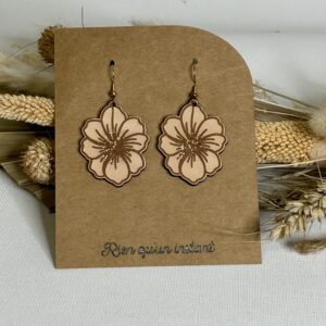 boucles d'oreilles en cuir colibris (copie)