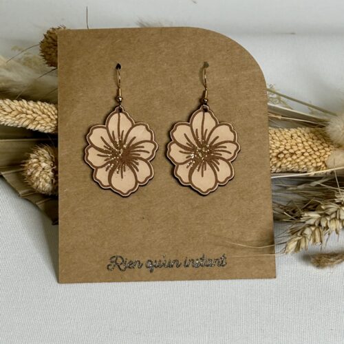 boucles d'oreilles en cuir colibris (copie)