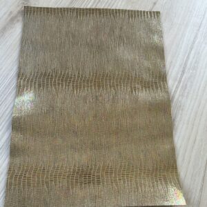 chute de cuir doré irisé s1