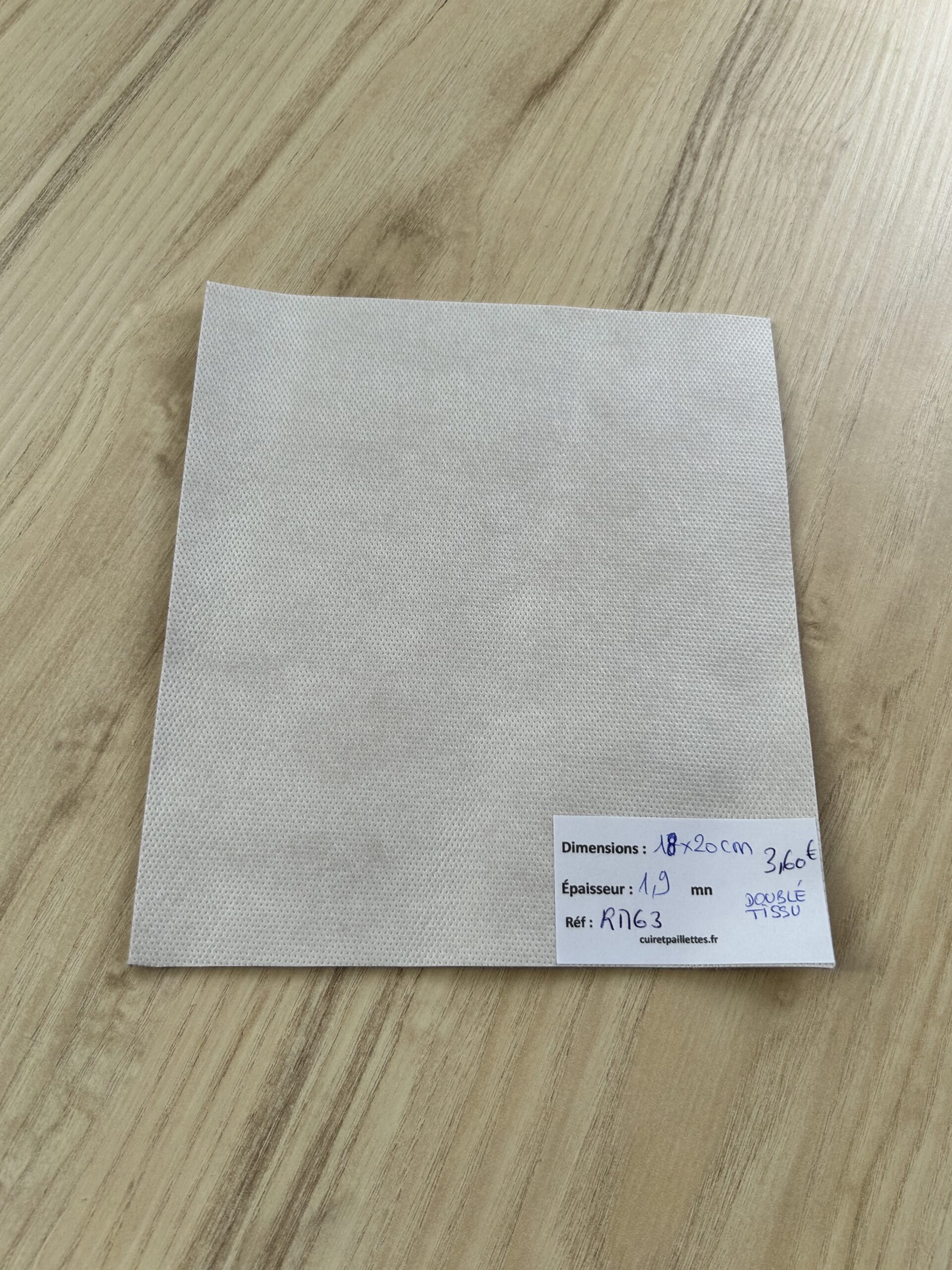 chute de cuir rose motifs rose gold doublé