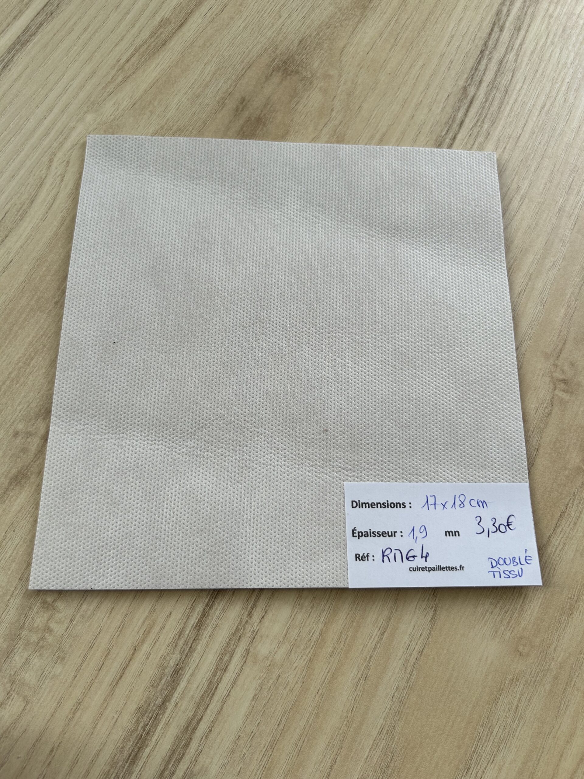 chute de cuir rose motifs rose gold doublé