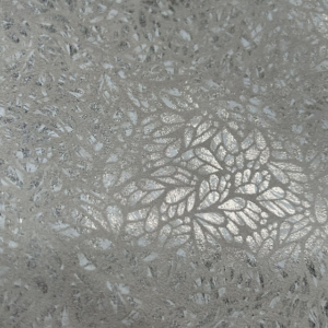 chute de cuir rose motifs floraux (chut4)