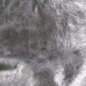 Chute de cuir gris métalisé pour DIY bijoux