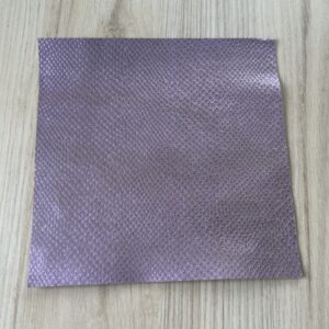 chute de cuir parme lézard our création de bijoux, maroquinerie, loisirs créatifs.l2.