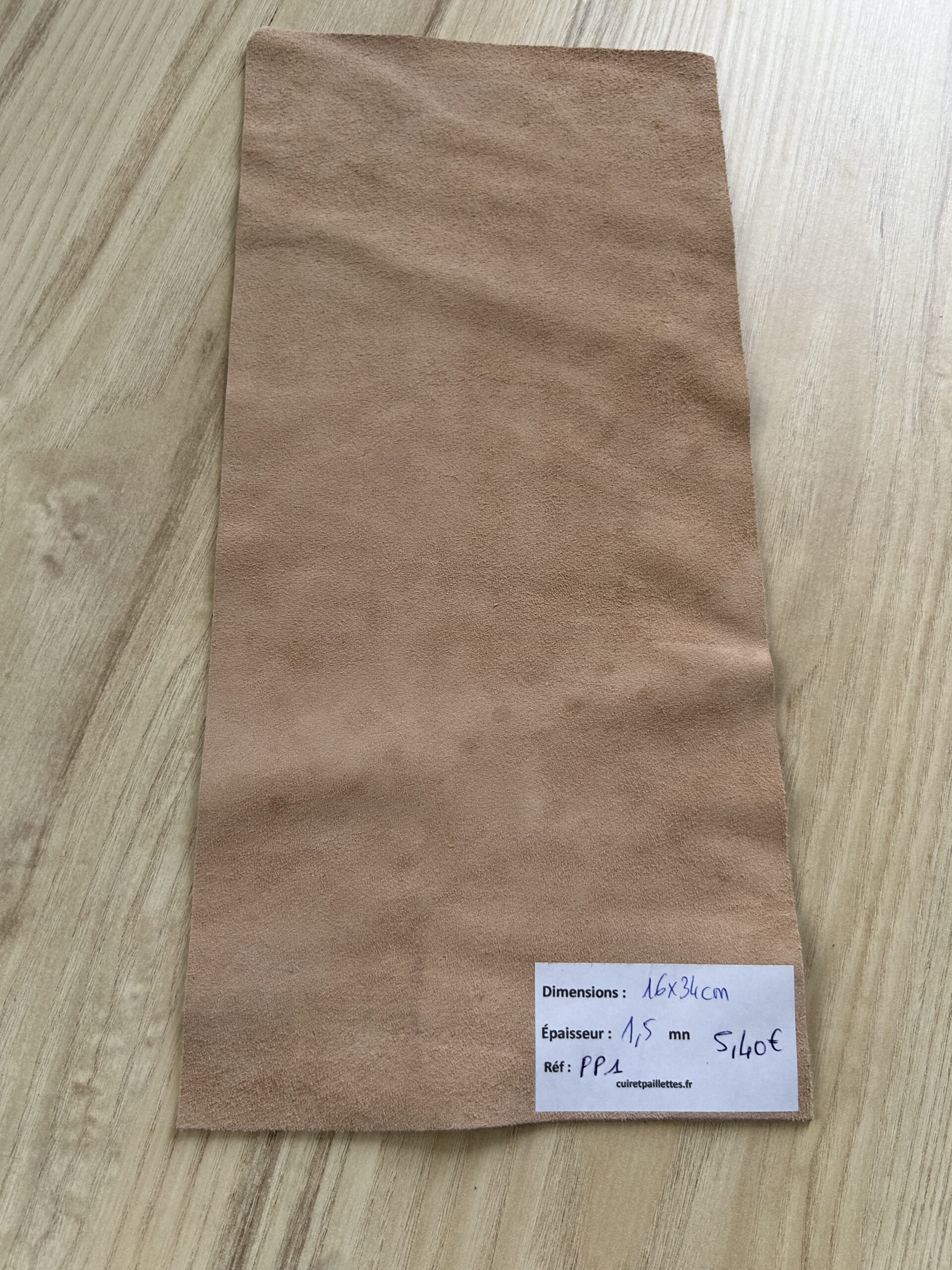 chute de cuir pêche pois pailleté