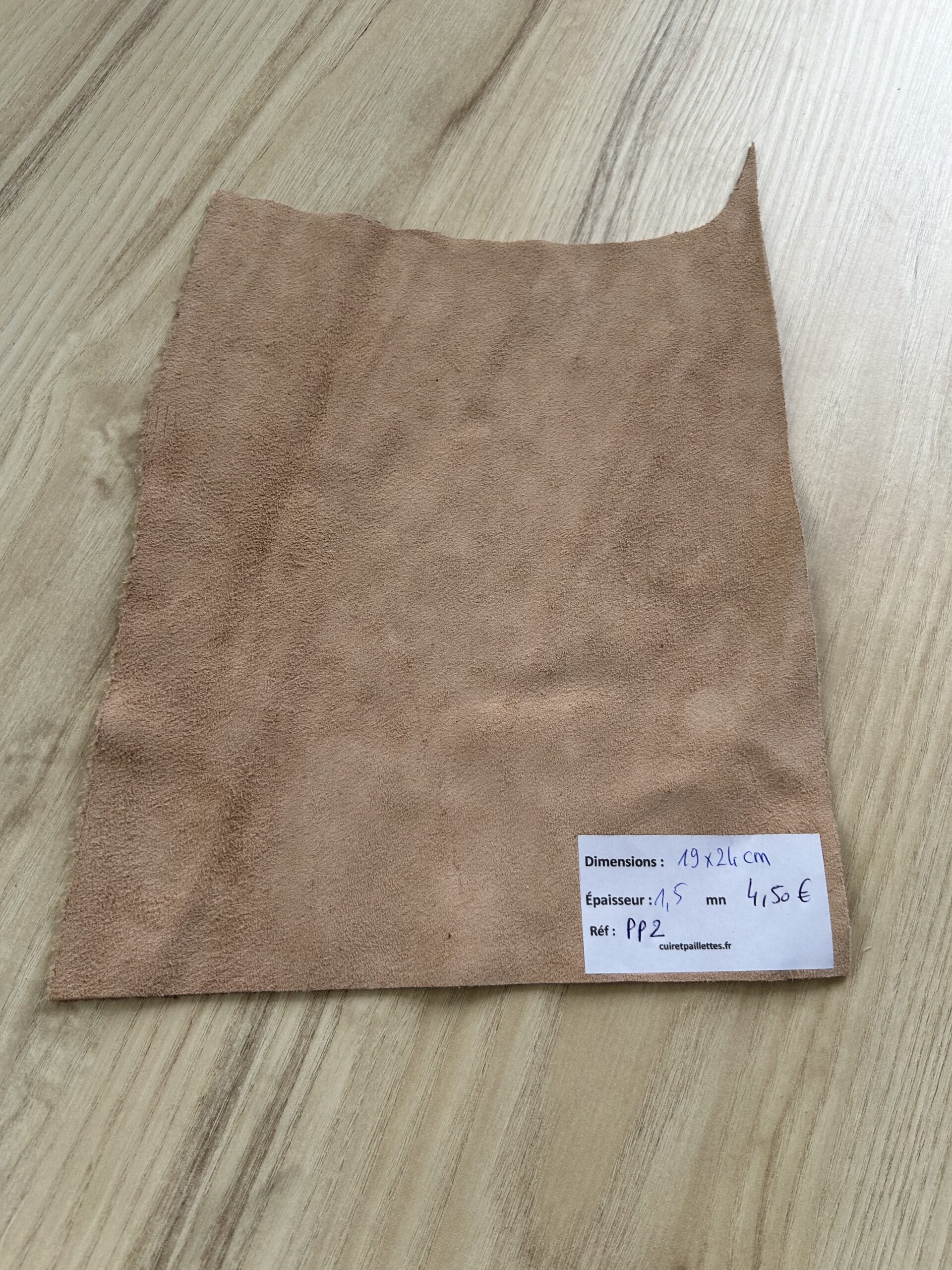 chute de cuir pêche pois pailleté