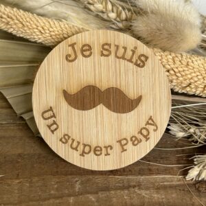 Décapsuleur magnétique "Je suis un super papy"