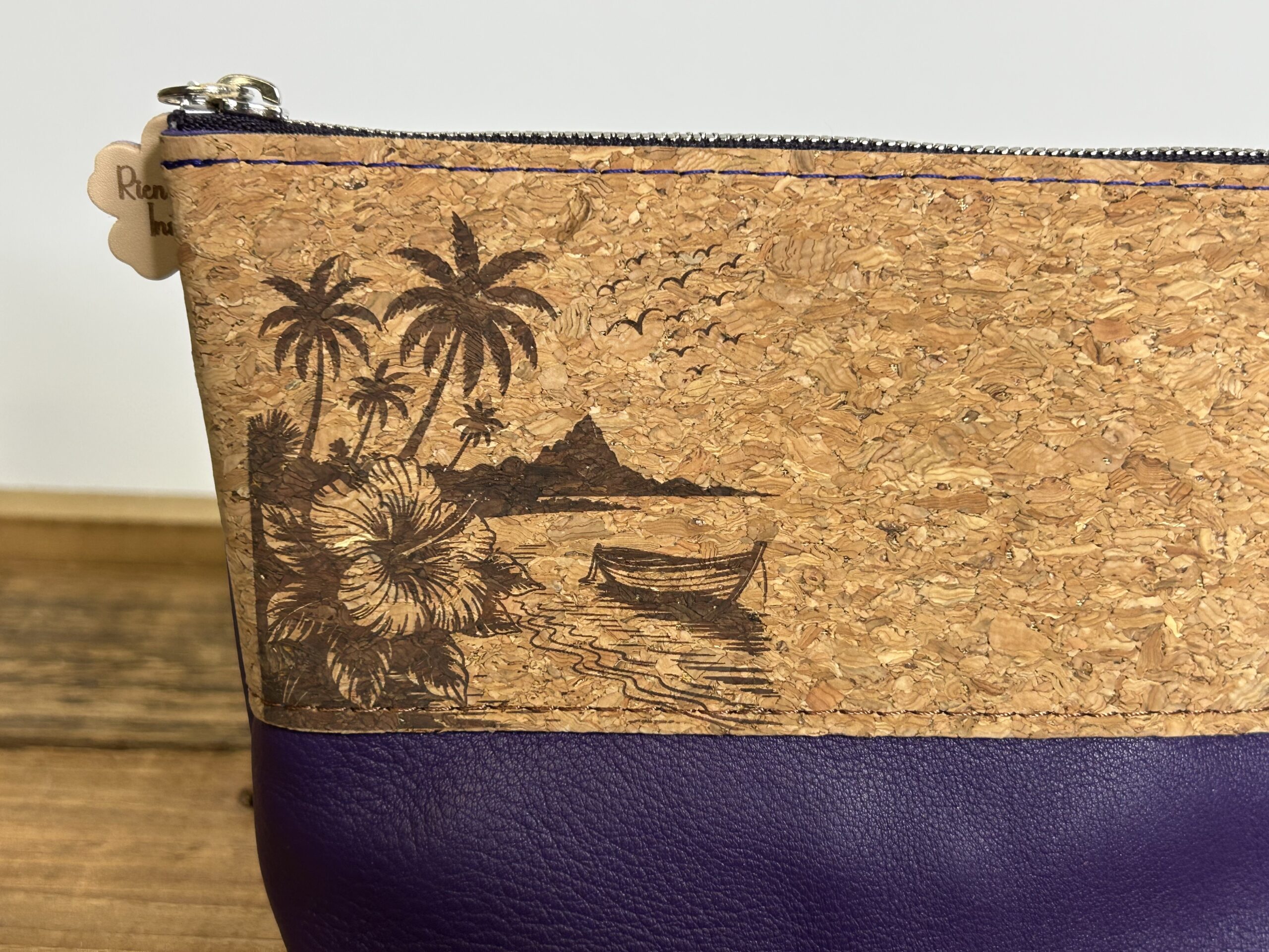 trousse à maquillage cuir