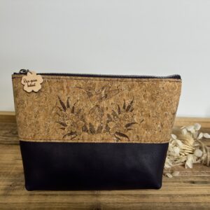 trousse à maquillage cuir