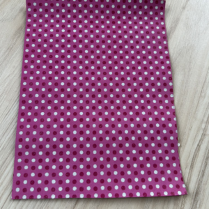 chute de cuir rose pois pailleté 26x19cm (rosep2)