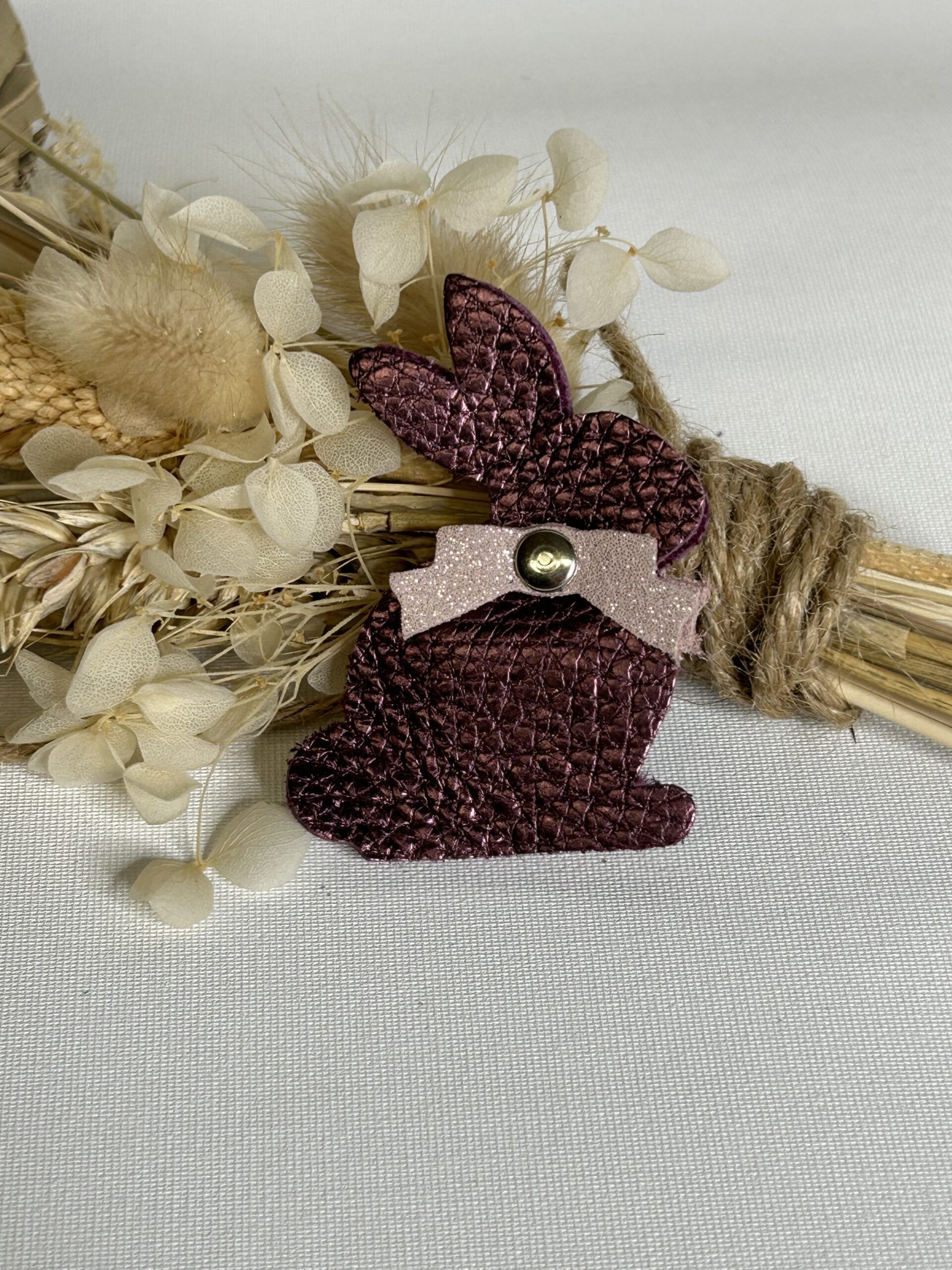 Marque page magnétique en cuir fantaisie – Image 14