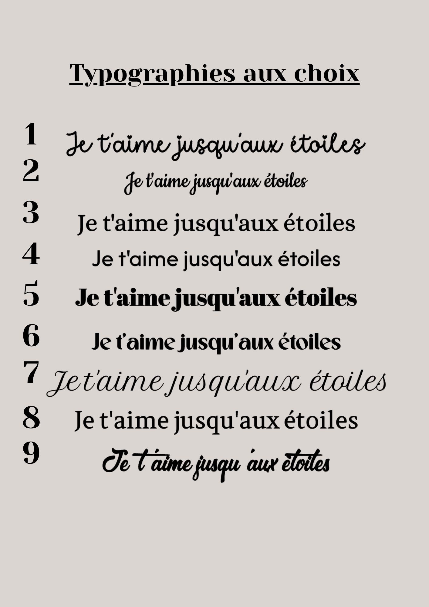 Typographie Arbre de vie sur socle à personnaliser – Image 2
